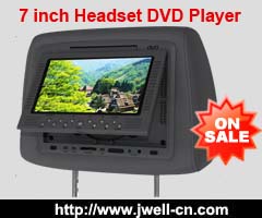 7 inch Headrest DVD player