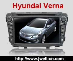 Car dvd player with GPS special for Hyundai Verna