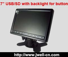 7 inch TFT LCD TV with USB,SD Card reader (Digital photo frame)