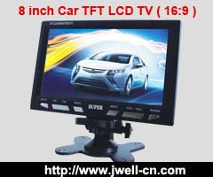 8 inch Car TFT LCD TV ( 16:9 )