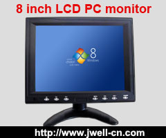 8 inch portable Touch Screen High resolution LCD Monitor with VGA port