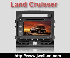 Special car dvd players with gps for Land Toyota Cruisser new